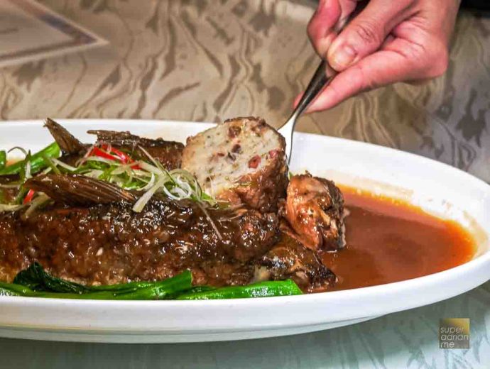 Stir-fried River XIN Cuisine - Shunde Classics June 2025 - Stuffed Whole Dace Fish with Savoury Fish Paste