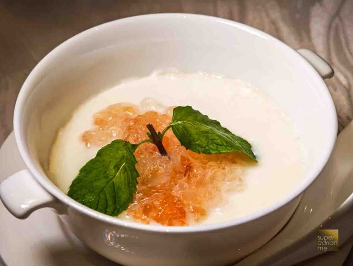 Stir-fried River XIN Cuisine - Shunde Classics June 2025 - Ginger Milk Curd