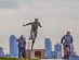 Terry Fox Memorial along the seawall near Brockton Point in Stanley Park, Vancouver, Canada