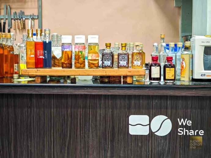 Spirits on sale at Cang Jiu Winery in Yilan, Taiwan