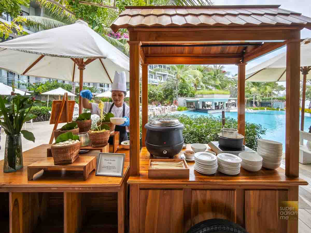 Noodle ala minute station at RINCA Restaurant in AYANA Komodo Waecicu Beach | SUPERADRIANME.com Noodle ala minute station at RINCA Restaurant in AYANA Komodo Waecicu Beach