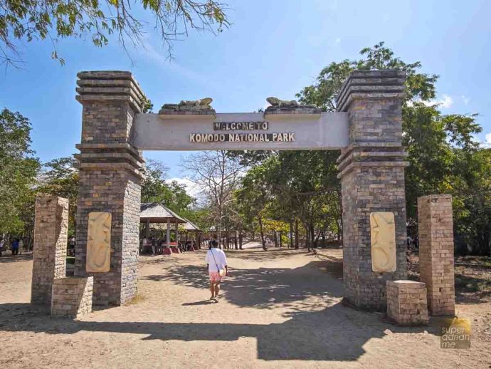 Loh Liang Komodo National Park Entrance | SUPERADRIANME.com Loh Liang Komodo National Park Entrance