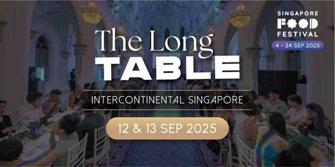 Singapore Food Festival 2025 - The Long Table signature event at InterContinental Singapore. | SUPERADRIANME.com Singapore Food Festival 2025 - The Long Table signature event at InterContinental Singapore.