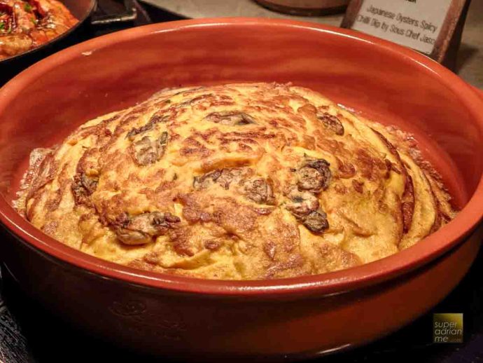 ESTATE at Hilton Singapore Orchard August to October 2025 -180502 | SUPERADRIANME.com Oyster Omelette at ESTATE at Hilton Singapore Orchard August to November 2025