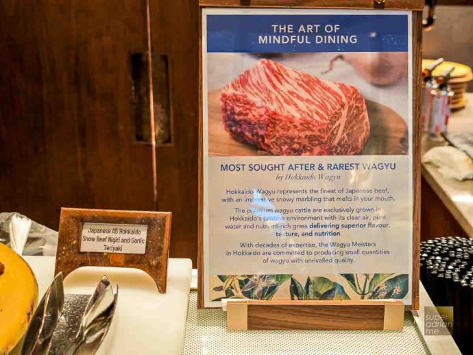 Japanese A5 Hokkaido Wagyu Snow beef - ESTATE at Hilton Singapore Orchard August to October 2025 -175622 | SUPERADRIANME.com