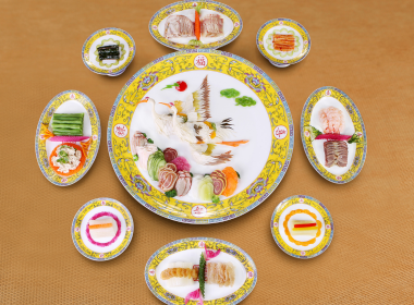 Manchu-Han Imperial Feast at Man Fu Yuan -Main Cold Plate - 瑞气