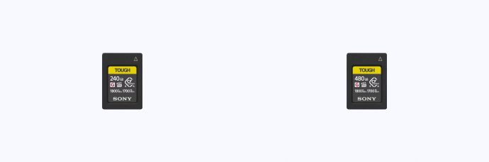 Sony Expands CFexpress Type A Memory Card Lineup with New 480GB and 240GB Options