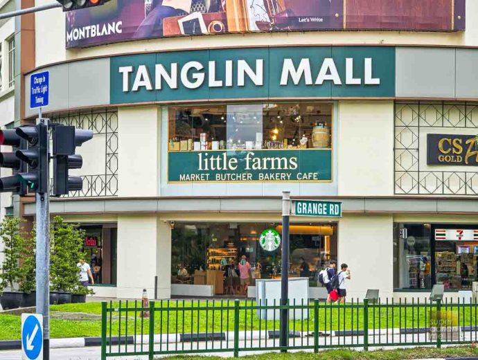 Tanglin Mall and Little Farms facade 