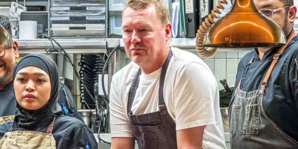 Little Farms WA! Fest 2025 - Chef Aaron Carr from Yarri Australia and the Little Farms Tanglin kitchen team