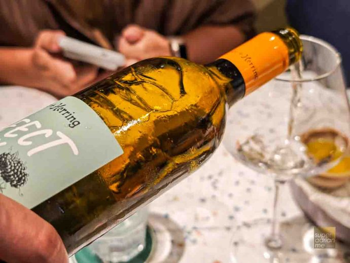 Snake & Herring wines at the Yarra dinner at Little Farms Tanglin on 12 September 2025