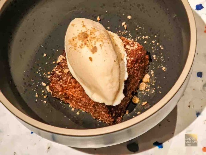 Honey Milk Sorbet paired with Sabotage Riesling