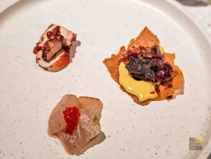 Snacks paired with Tainted Love Grenache Rosé