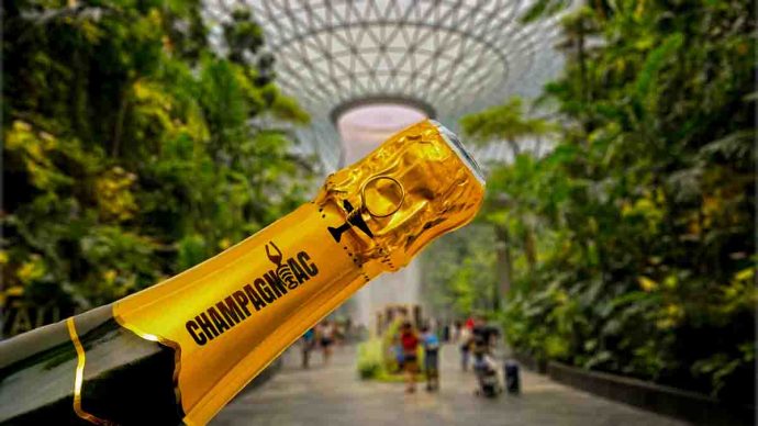 Champagniac 2025 at Jewel Changi Airport