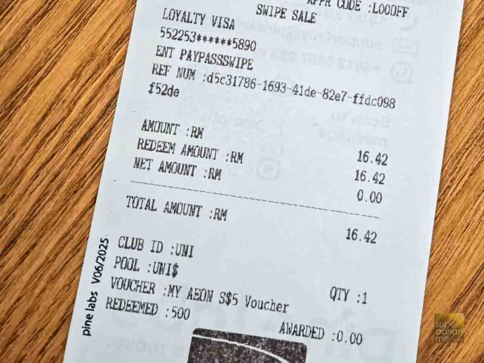 UOB x AEON Mall UNI$ instant redemption -120632 | SUPERADRIANME.com Instant UNI$ redemption at participating merchants in Johor