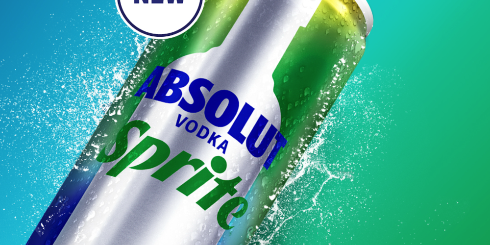 Absolut Vodka & Sprit Ready-to-Drink can