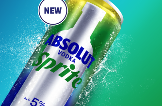 Absolut Vodka & Sprit Ready-to-Drink can