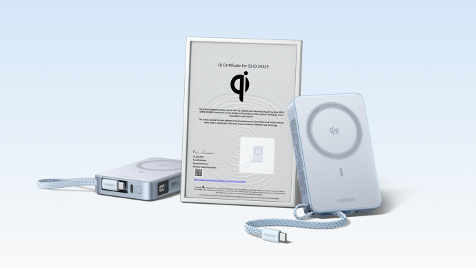 UGREEN Qi 22 Cetification_1920_1080 | SUPERADRIANME.com MagFlow Magnetic Power Bank 10000mAh 25W: compact, fast Qi2 25W magnetic charging