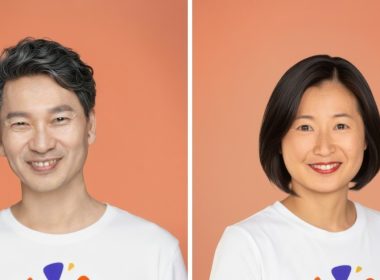 From left, Daniel Kao, and Jakii Chu