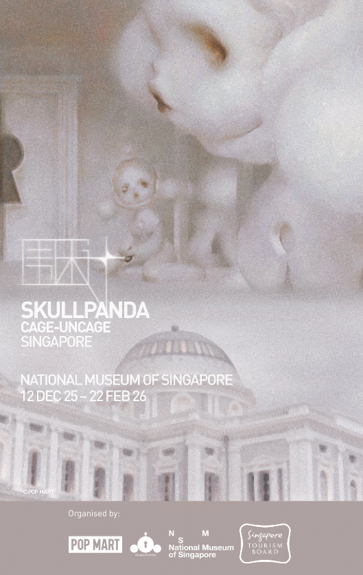 SKULLPANDA CAGE UNCAGE Showcase Singapore: International Debut at National Museum