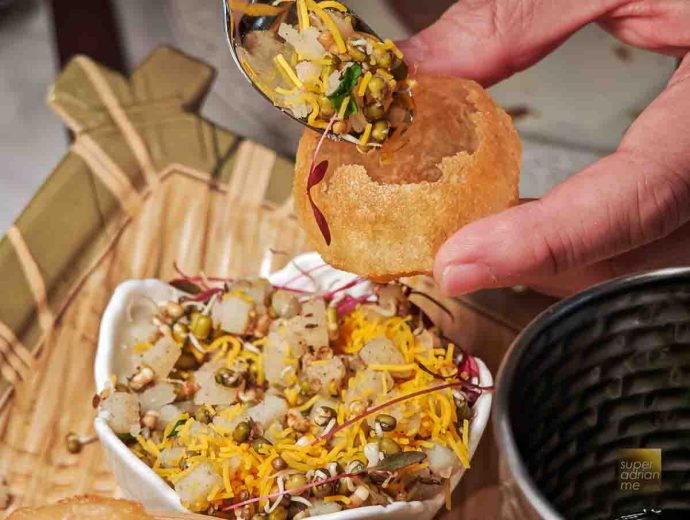 Rang Mahal at Naumi Hotel Singapore -Calcutta Pani Puri (S)