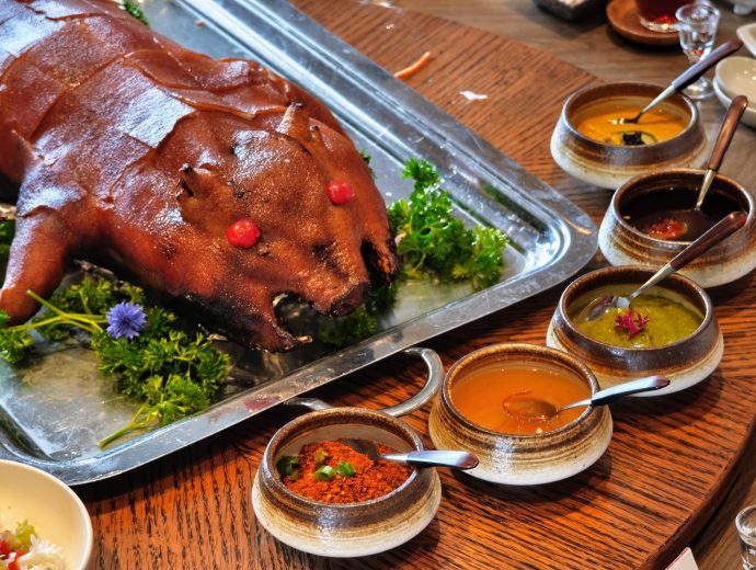 Roasted Crispy Suckling Pig from Si Chuan Dou Hua at PARKROYAL on Beach Road