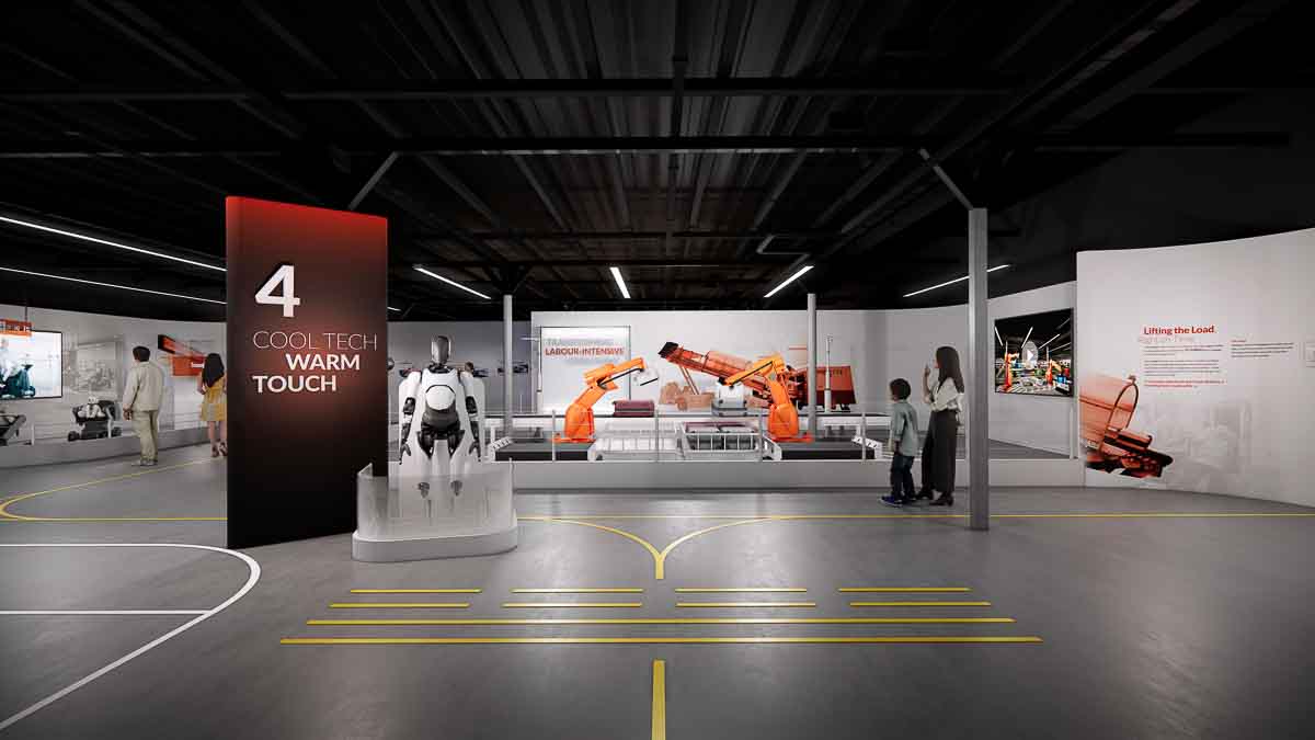 T5 in the Making exhibition - Zone 4 - Cool Tech Warm Touch