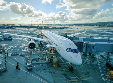 Hong Kong Airlines SFO - HKG Inaugural flight in 2018