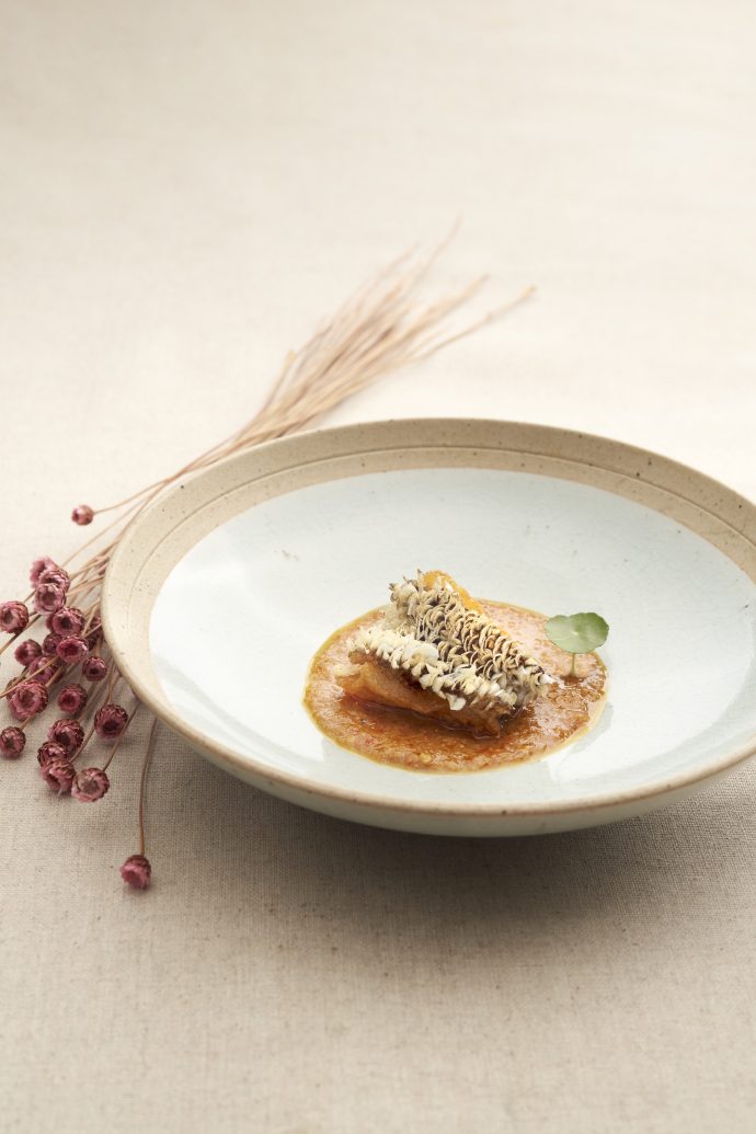Crispy Scales Fillet of Marble Goby in Spicy Pineapple Sauce: Annual Dish Award (Singapore) 2025, Black Pearl Restaurant Guide