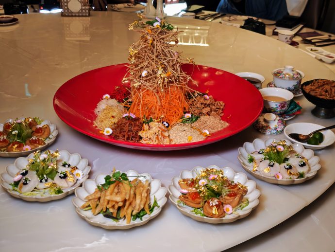 Yan Ting CNY 2026 - Prosperity Yu Sheng with Abalone, Hokkaido Scallop and Whitebait