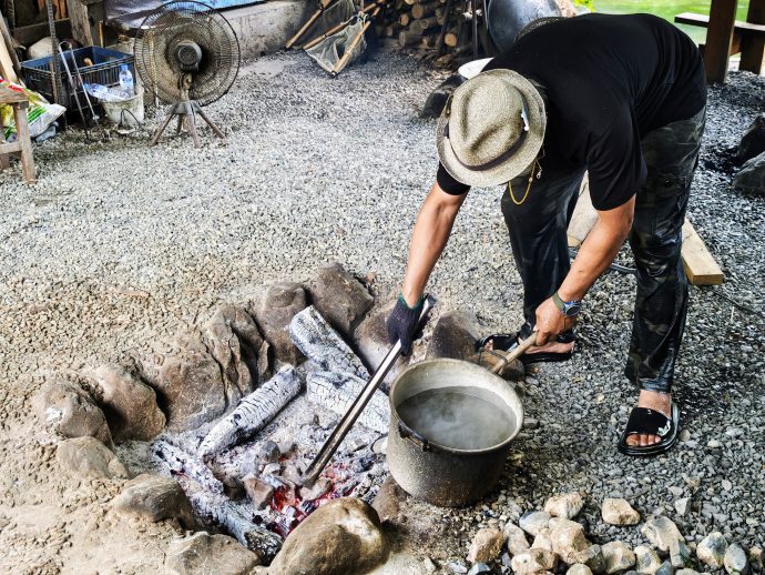 Cooking Shin Liu Farm in Guangfu, Hualien Taiwan | SUPERADRIANME.com Cooking Shin Liu Farm in Guangfu, Hualien Taiwan