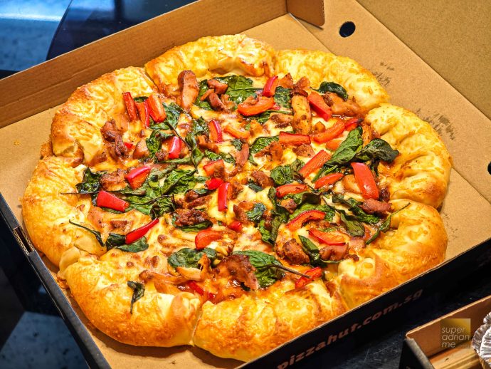 Pizza Hut Singapore Sichuan Roasted Chicken Pizza | SUPERADRIANME.com Pizza Hut Singapore Sichuan Roasted Chicken Pizza