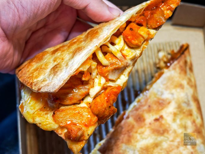 Pizza Hut Singapore Flamin' Mala Melts | SUPERADRIANME.com Pizza Hut Singapore Flamin' Mala Melts