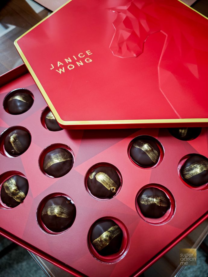 Janice Wong CNY 2026 -Chocolate coated pineapple tarts -113302 | SUPERADRIANME.com