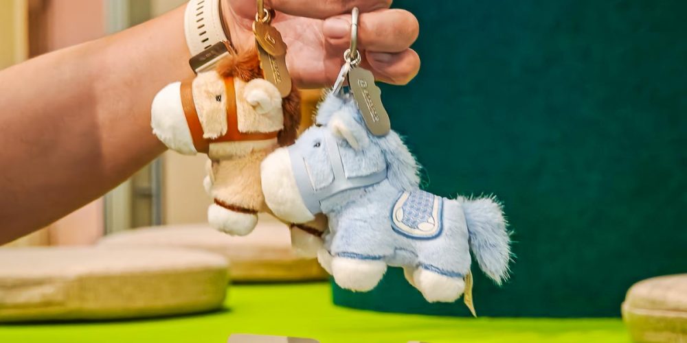 CHAGEE x ACM -105133 | SUPERADRIANME.com CHAGEE Pony Plushie Charm in Blue and Brown
