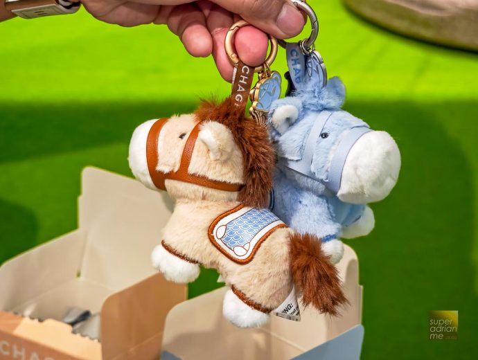 CHAGEE x ACM -105056 | SUPERADRIANME.com CHAGEE Pony Plushie Charm in Blue and Brown