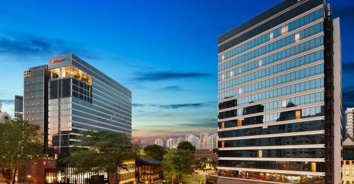 Days Inn and Ramada at Zhongshan Park 2013 Rendering | SUPERADRIANME.com Days Inn and Ramada at Zhongshan Park 2013 Rendering