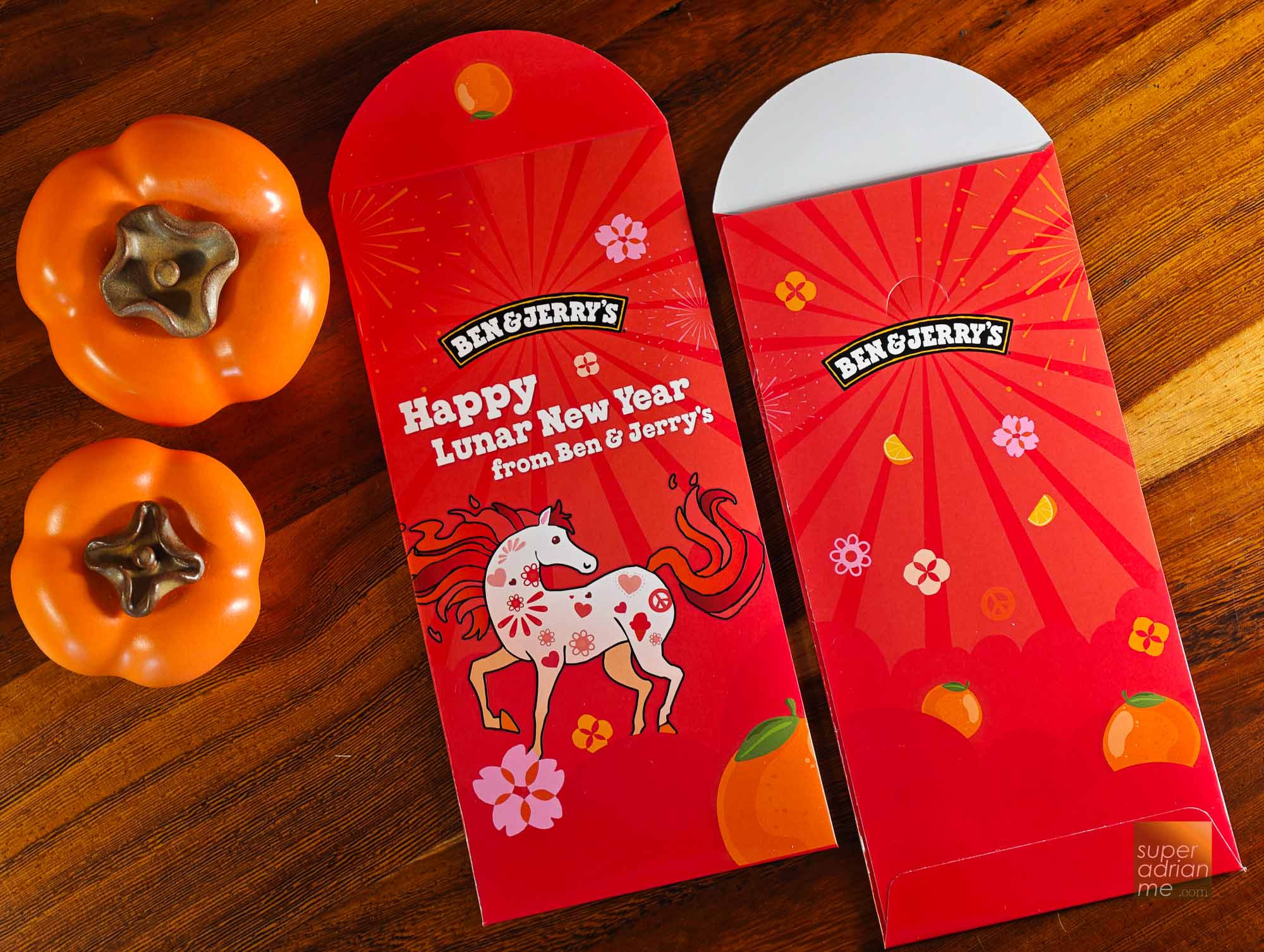 SUPERADRIANME - Chinese New Year 2026 Red Packets - -101709 - Ben & Jerry's