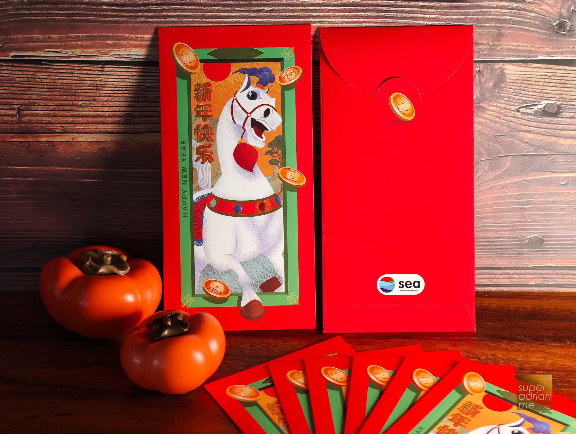 SUPERADRIANME - Chinese New Year 2026 Red Packets - -121746 - sea