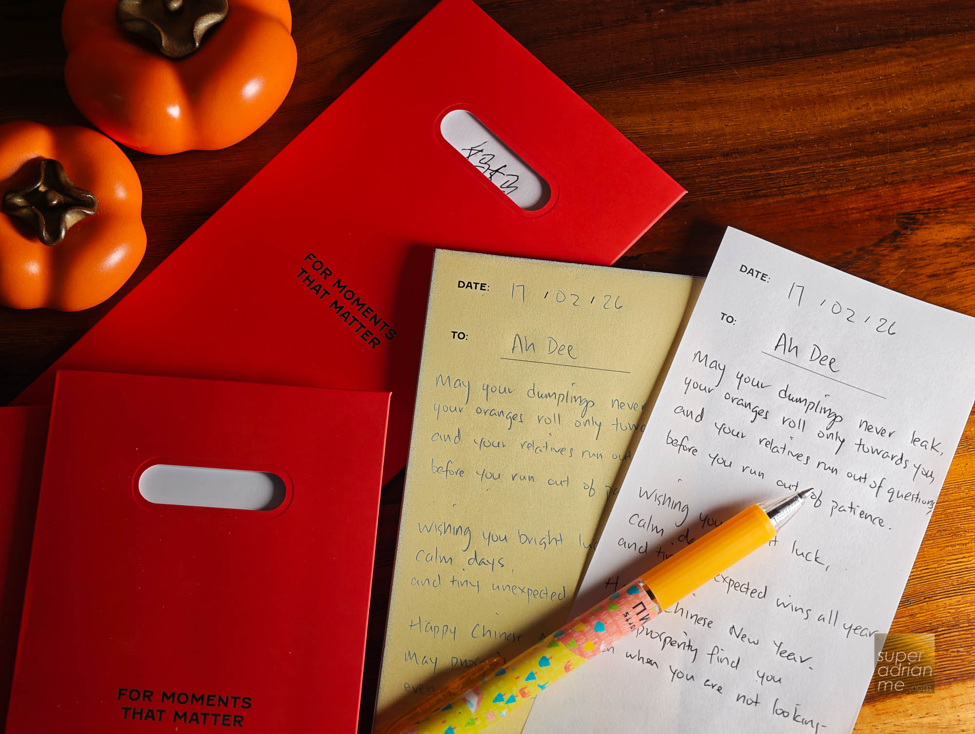 SUPERADRIANME - Chinese New Year 2026 Red Packets - -184127 - Sentinote