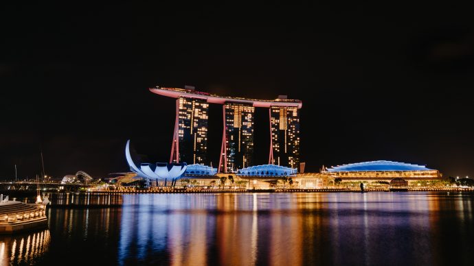 Marina Bay Sands Facade Light Up (Source: Marina Bay Sands)