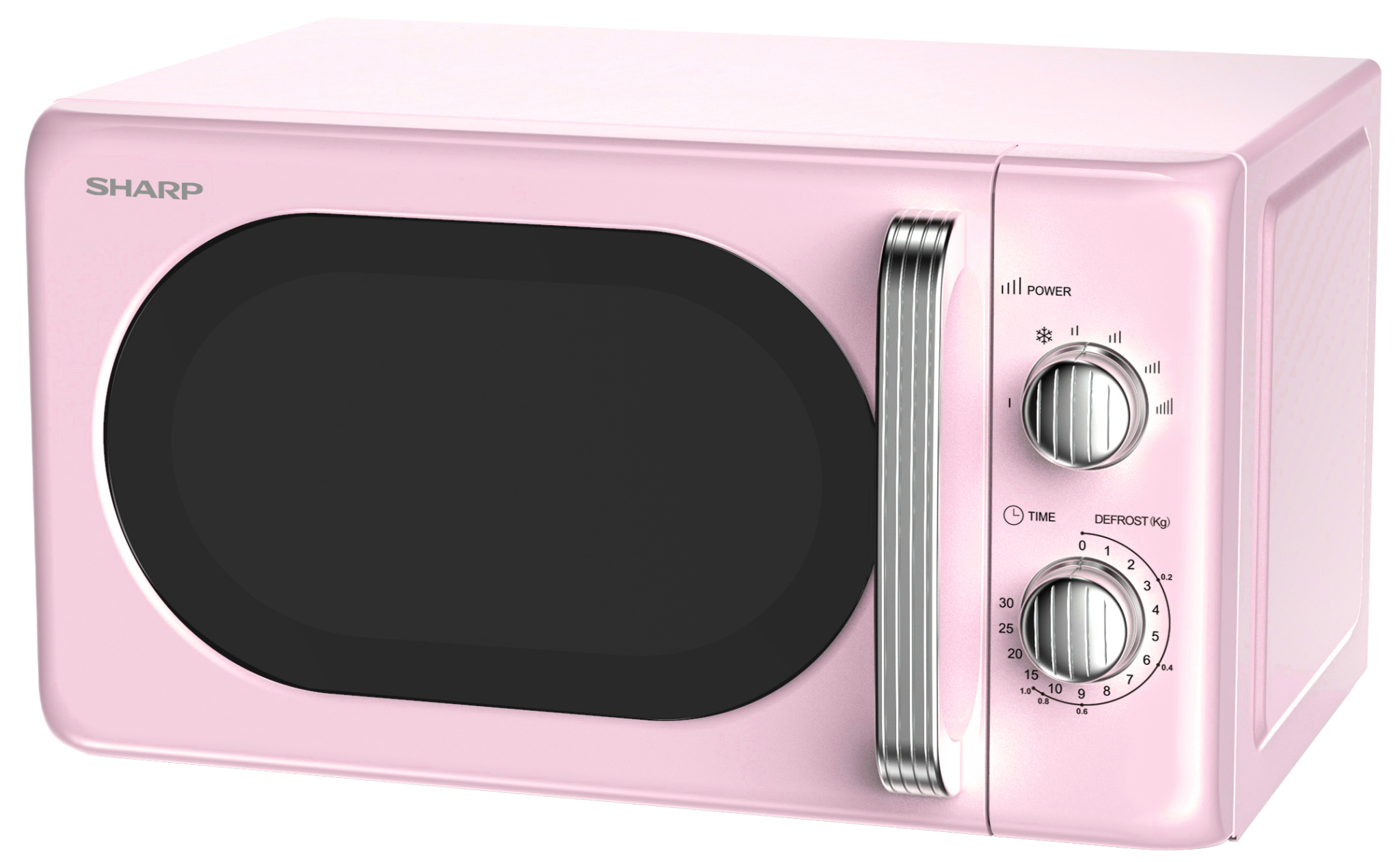 SHARP Brings Vintage Style to Kitchens with R-20SR Microwave ...
