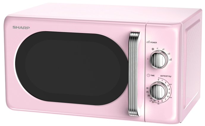 SHARP Solo Microwave R-20SR Pink (SHARP photo) | SUPERADRIANME.com SHARP Solo Microwave R-20SR Pink (SHARP photo)