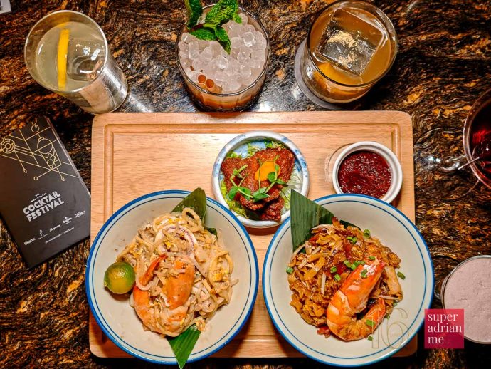Perfect pairing with cocktails at PLUME