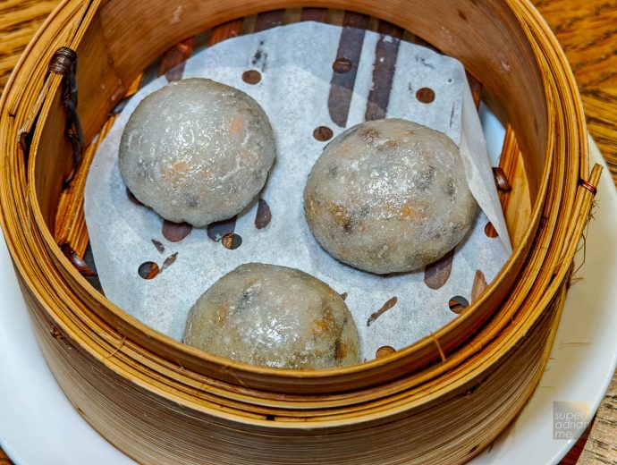 Si Chuan Dou Hua Top of the Plaza - Peking Duck Buffet 2026  -  Steamed minced duck crystal dumpling