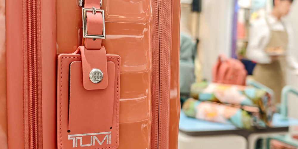 Tumi Spring 2026 Collection - Front Access Expandable Carry-On Pink Clay 19 Degree Front Access