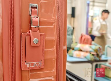 Tumi Spring 2026 Collection - Front Access Expandable Carry-On Pink Clay 19 Degree Front Access