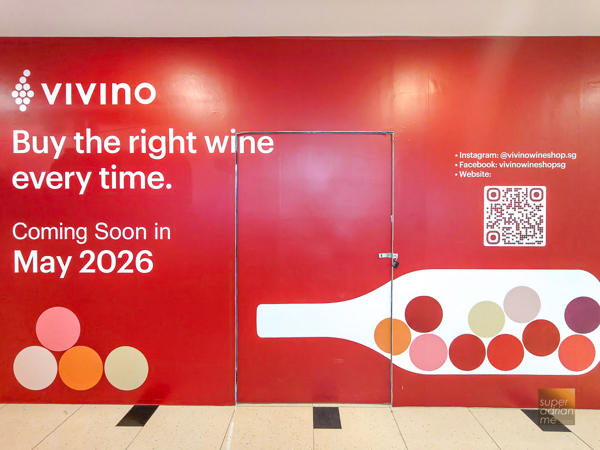 Vivino opens second retail outlet in Singapore at Velocity@Novena Square in May 2026 -131110Vivino opening retail store in United Square | SUPERADRIANME.com Vivino opens second retail outlet in Singapore at Velocity@Novena Square in May 2026