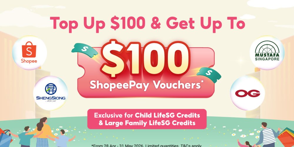 ShopeePay x LifeSG | SUPERADRIANME.com ShopeePay x LifeSG