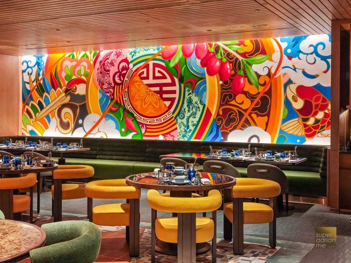 QUAN Hotpot at Resorts World Sentosa - Sam Lo Mural-181028 | SUPERADRIANME.com Comissioned mural by Sam Lo at QUAN Hotpot in Resorts World Sentosa