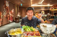 Individual Hotpot per diner at QUAN Hotpot